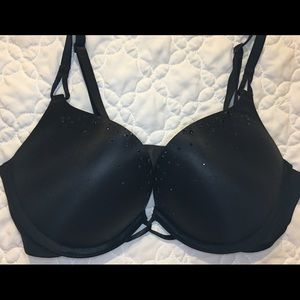 Victoria’s Secret Black Rhinestone Bra